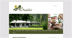 Desktop Screenshot of hoteldepaddestoel.nl